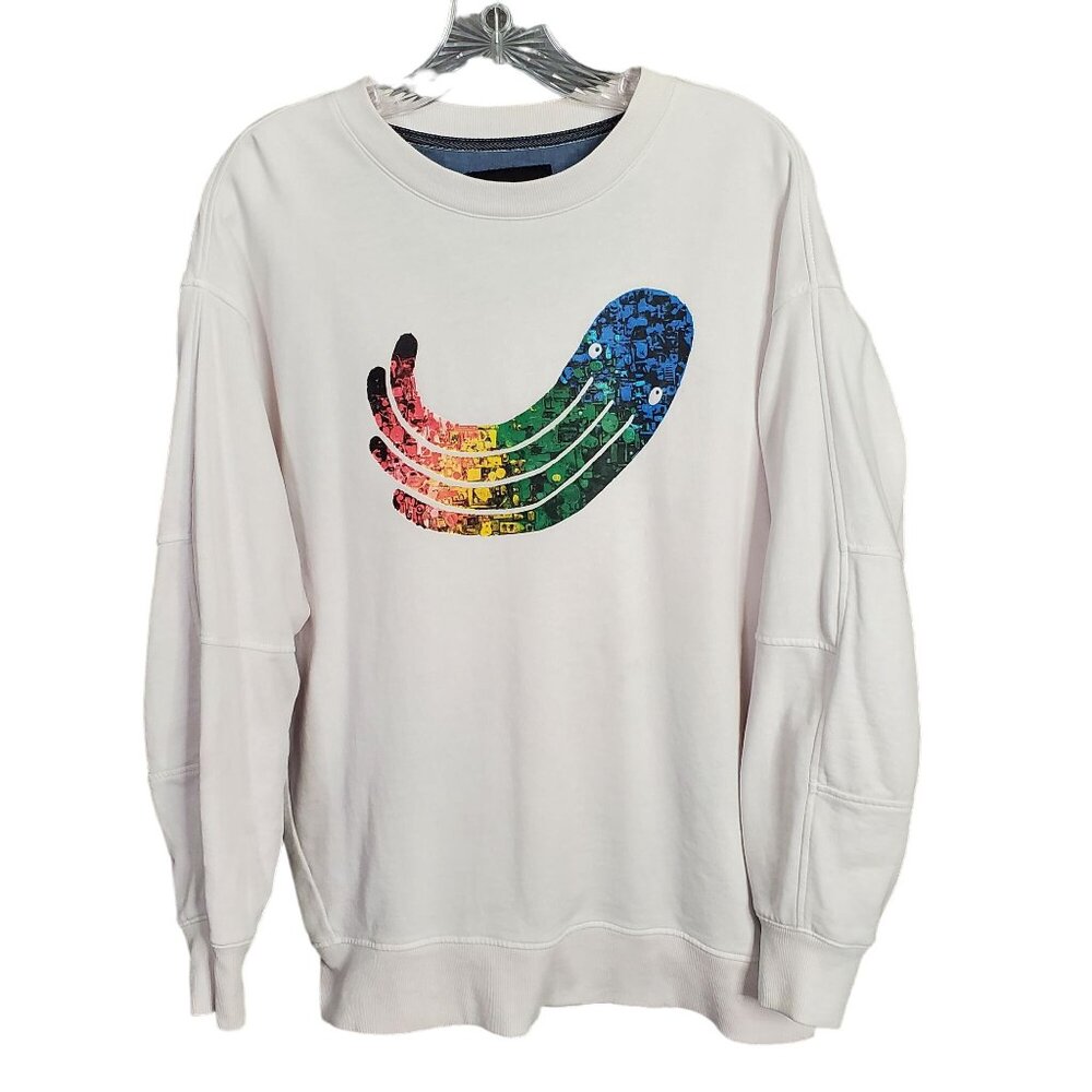 G-Star Raw X Pharrell Williams Sz  M Sweatshirt French Terry Octopus Bionic Yarn - Picture 2 of 12